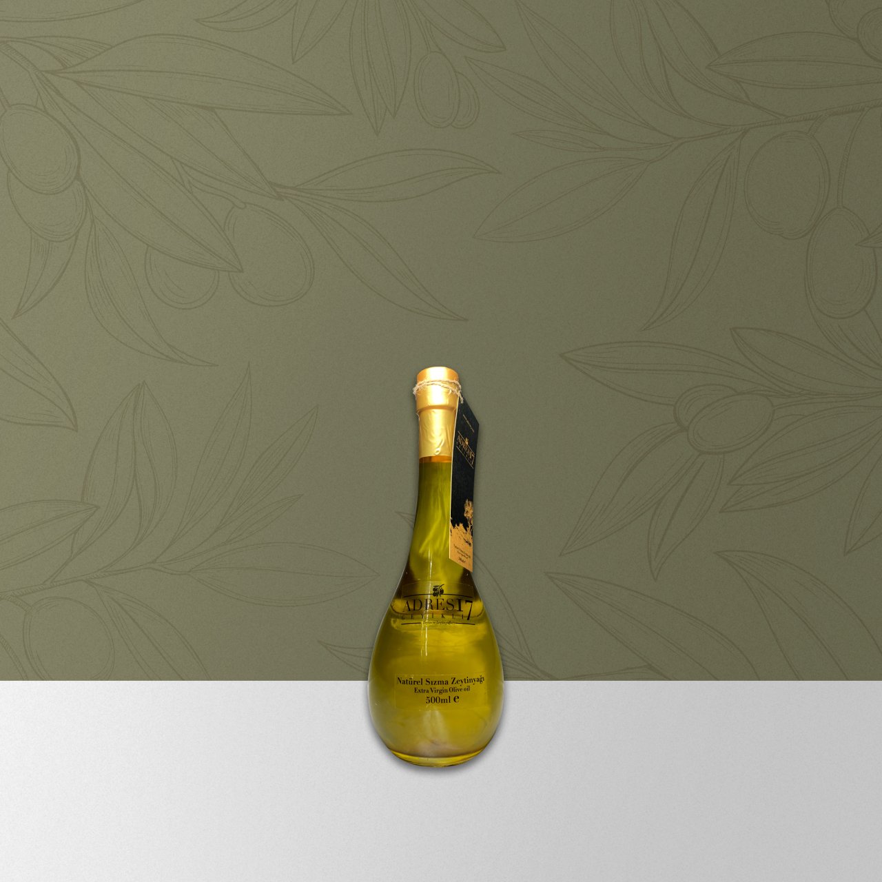 Erken Hasat Natürel Sızma Zeytinyağı 500ml Özel Şişe